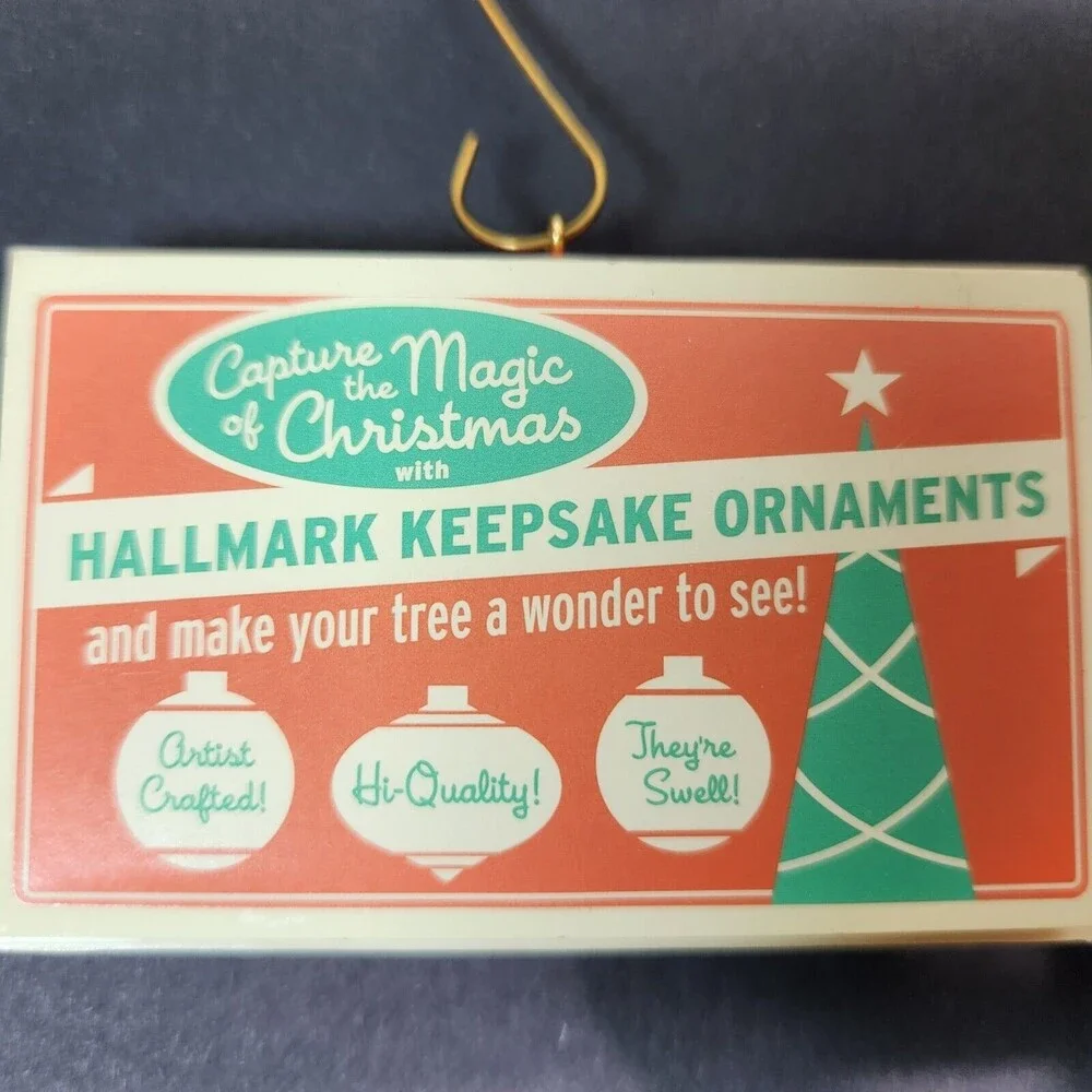 Hallmark Nifty Fifties Ornament 2014 Retro 3 Christmas Tree Ornaments NOS in Box